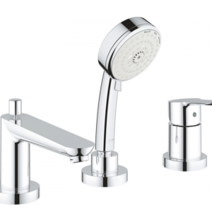 Для спорта и фитнеса 16 - Смеситель на борт ванны GROHE BauEdge 2511700A хром купить