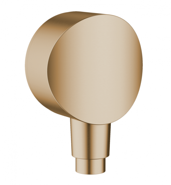 Для спорта и фитнеса 1 - Шланговое подключение Hansgrohe Fixfit S 26453140 бронза шлифованная купить