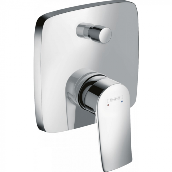 Для спорта и фитнеса 1 - Смеситель для ванны Hansgrohe Metris 31451000 хром купить