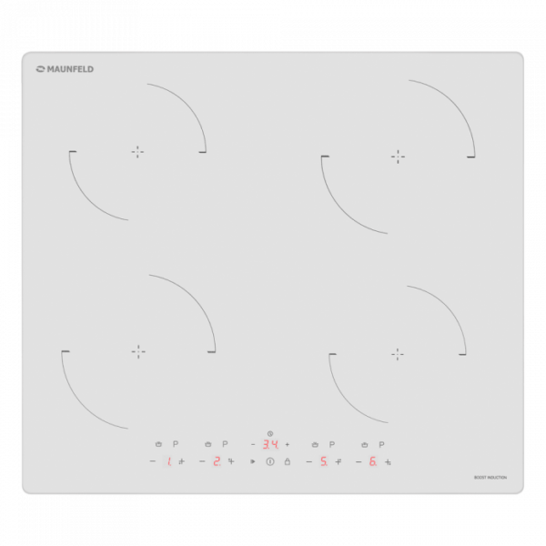 Для спорта и фитнеса 1 - Индукционная варочная панель Maunfeld CVI604EXWH купить