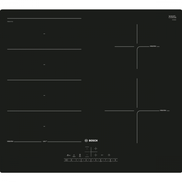 Для спорта и фитнеса 1 - Индукционная варочная панель Bosch PXE611FC5Z купить