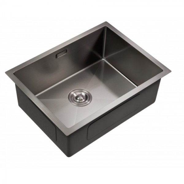 Для спорта и фитнеса 1 - Мойка для кухни Milacio Denia 58 Steel MC.77459 вороненая сталь купить