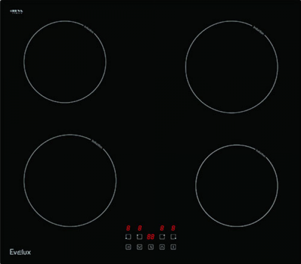 Для спорта и фитнеса 1 - Индукционная варочная панель Evelux EI 6040 купить
