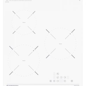 Для спорта и фитнеса 51 - Индукционная поверхность Meferi MIH453WH POWER купить