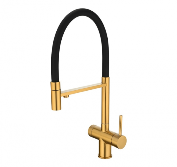 Для спорта и фитнеса 1 - Смеситель для кухни Emar ЕС - 7024 PVD Golden купить