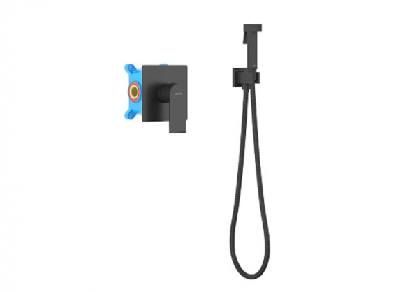 Для спорта и фитнеса 1 - Набор с гигиеническим душем AQUATEK Лира AQ1419MB матовый черный купить