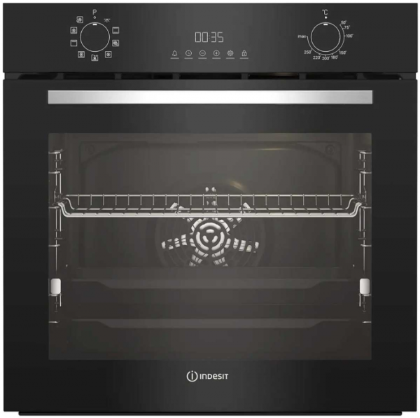 Для спорта и фитнеса 1 - Электрический духовой шкаф Indesit IFE 4841 J BL купить