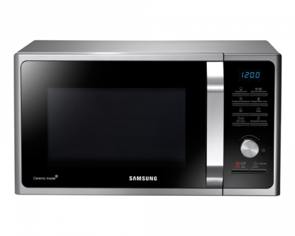 Для спорта и фитнеса 1 - Микроволновая печь Samsung Electronics MG23F302TQS/BW купить