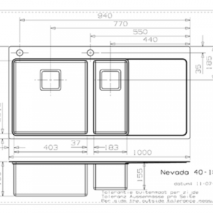 Для спорта и фитнеса 50 - Кухонная мойка Reginox Nevada 40x18 LUX OKG right (c/box) L купить